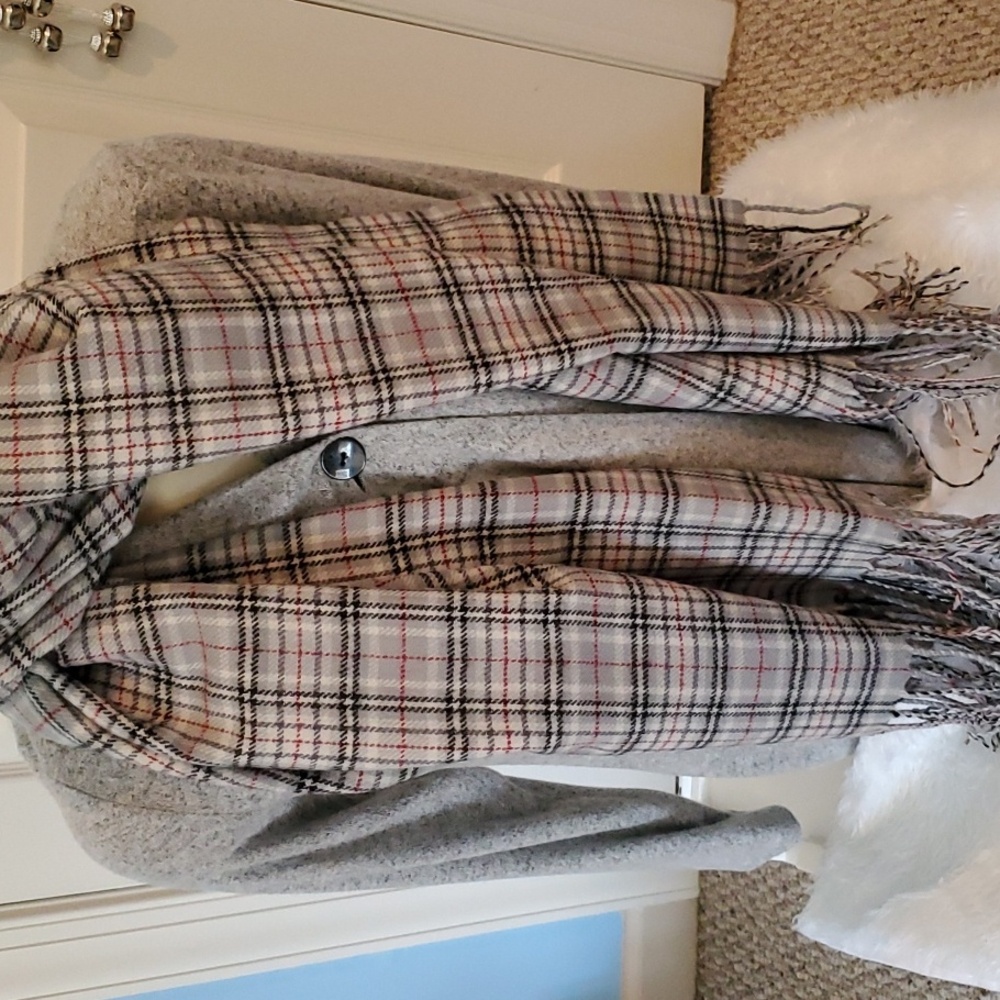 Plush Fringe Scarf/Wrap